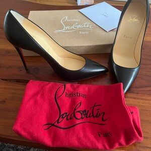 Christian Louboutin Black Stiletto Heels